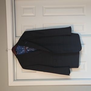 STYLISH Bepoke Custom 48L - gray 4pocket - blue paisley lining - 36/32 pant -